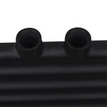 Radiator port-prosop încălzire centrală baie drept negru 500 x 764 mm Radiator port-prosop încălzire centrală baie drept negru 500 x 764 mm