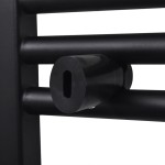 Radiator port-prosop încălzire baie, curbat, negru, 500 x 764 mm Radiator port-prosop încălzire baie, curbat, negru, 500 x 764 mm