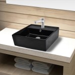 Baterie pentru chiuvetă ceramică pentru chiuvetă/gaură preaplin pătrat Baterie pentru chiuvetă ceramică pentru chiuvetă/gaură preaplin pătrat
