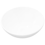Chiuvetă ceramică pentru baie, rotundă, alb Chiuvetă ceramică pentru baie, rotundă, alb