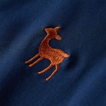Rochie cu mâneci lungi pentru copii, bleumarin, 92