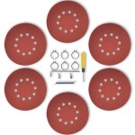 vidaXL Șlefuitor de gips-carton, roșu, 750 W