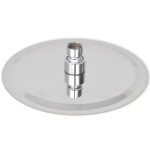 vidaXL Cap de duș rotund tip ploaie, oțel inoxidabil, 20 cm vidaXL Cap de duș rotund tip ploaie, oțel inoxidabil, 20 cm