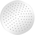 vidaXL Cap de duș rotund tip ploaie, oțel inoxidabil, 25 cm vidaXL Cap de duș rotund tip ploaie, oțel inoxidabil, 25 cm