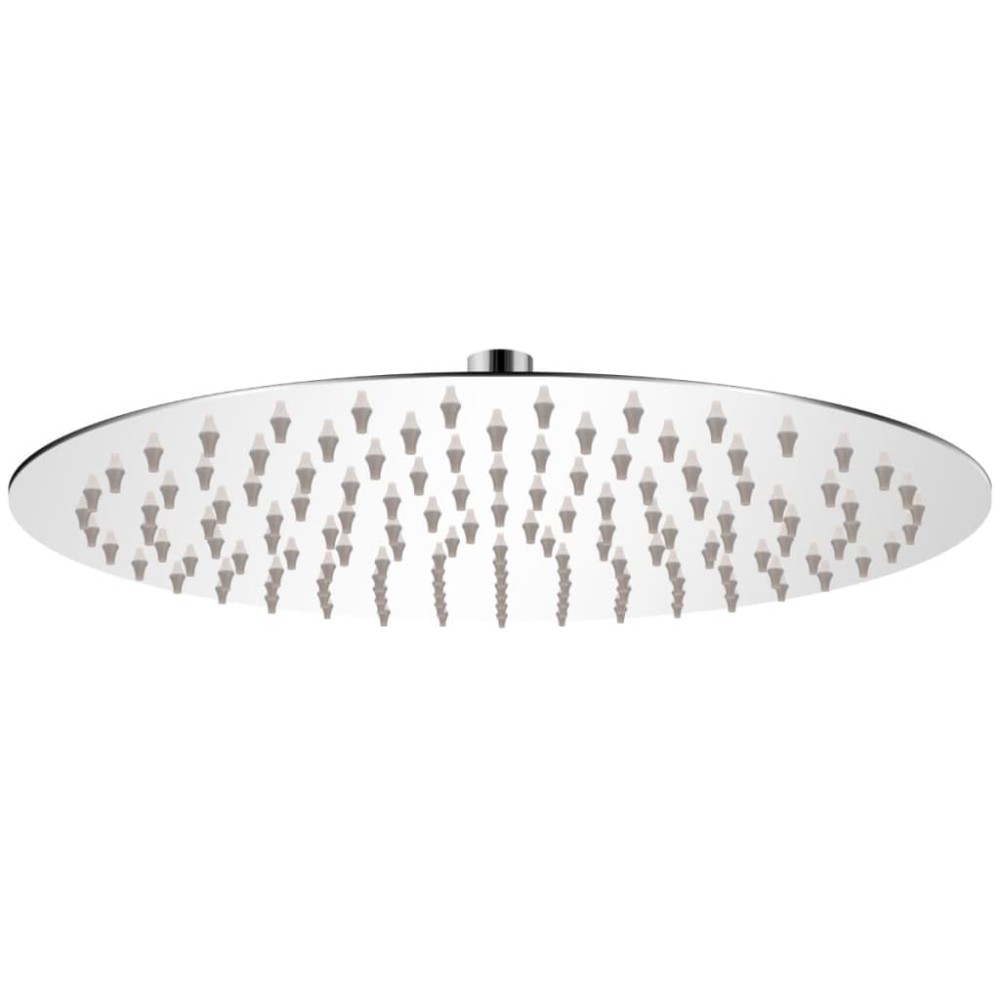 vidaXL Cap de duș rotund tip ploaie, oțel inoxidabil, 30 cm