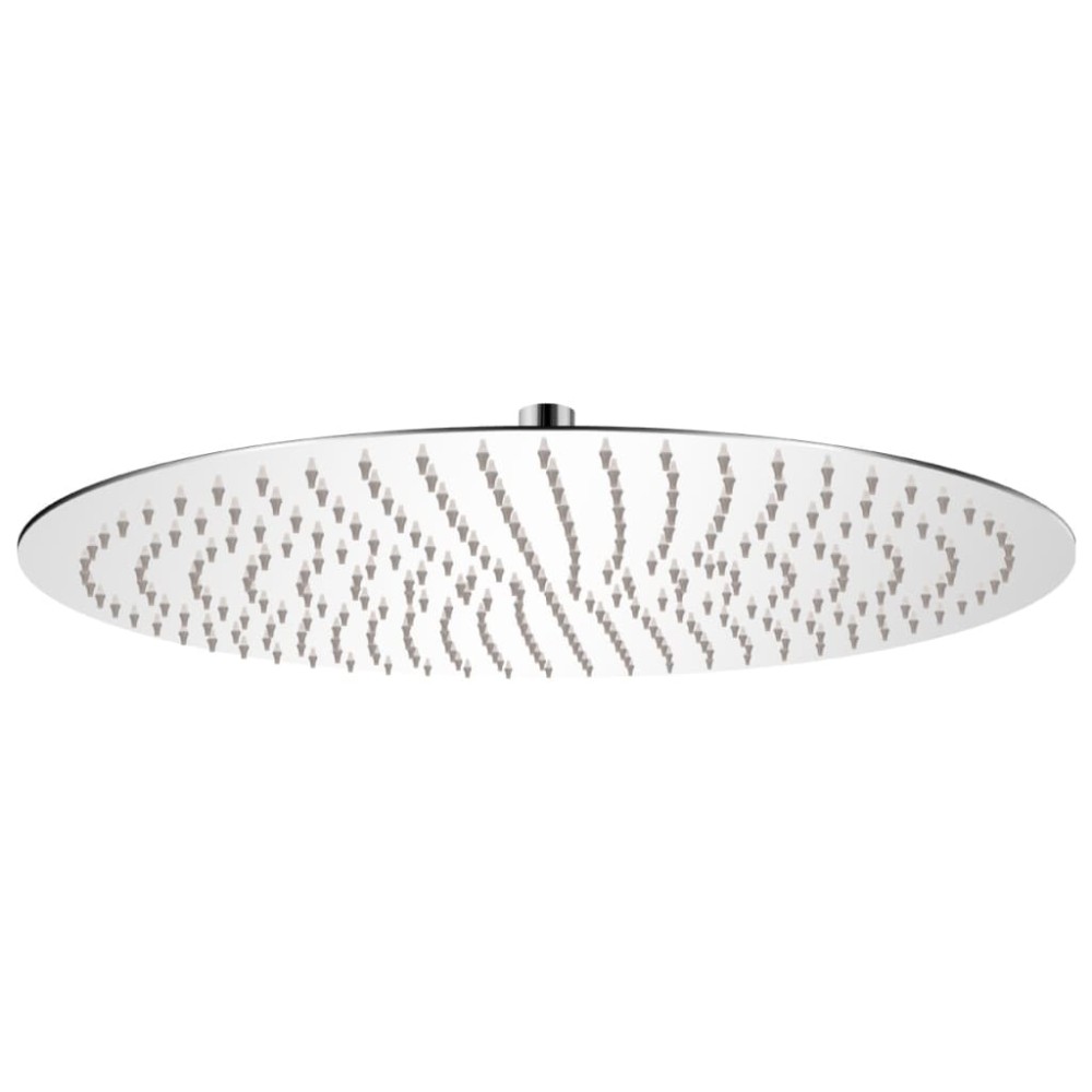 vidaXL Cap de duș rotund tip ploaie, oțel inoxidabil, 50 cm