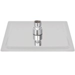vidaXL Cap de duș pătrat tip ploaie, oțel inoxidabil, 20x20 cm vidaXL Cap de duș pătrat tip ploaie, oțel inoxidabil, 20x20 cm
