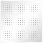 vidaXL Cap de duș pătrat tip ploaie din oțel inoxidabil 50 x 50 cm vidaXL Cap de duș pătrat tip ploaie din oțel inoxidabil 50 x 50 cm