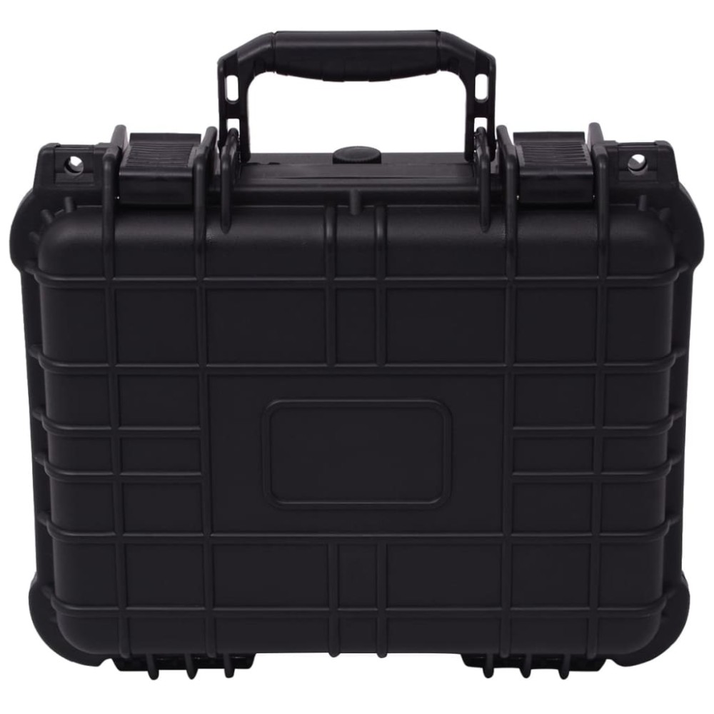 vidaXL Valiză de protecție echipamente, 35 x 29 x 15 cm, negru