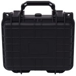 vidaXL Valiză de protecție echipamente, 27x24,6x12,4 cm, negru
