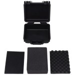 vidaXL Valiză de protecție echipamente, 27x24,6x12,4 cm, negru