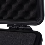 vidaXL Valiză de protecție echipamente, 27x24,6x12,4 cm, negru