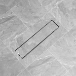 vidaXL Rigolă duș liniară, model linie, oțel inoxidabil, 530 x 140 mm vidaXL Rigolă duș liniară, model linie, oțel inoxidabil, 530 x 140 mm