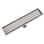 vidaXL Rigolă duș liniară, model linie, oțel inoxidabil, 630 x 140 mm vidaXL Rigolă duș liniară, model linie, oțel inoxidabil, 630 x 140 mm