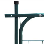 vidaXL Poartă pentru gard de gradină 100 x 100 cm verde