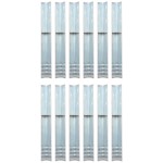 vidaXL Ancore de sol în formă de L, 12 buc, oțel galvanizat, 5x5x50 cm vidaXL Ancore de sol în formă de L, 12 buc, oțel galvanizat, 5x5x50 cm