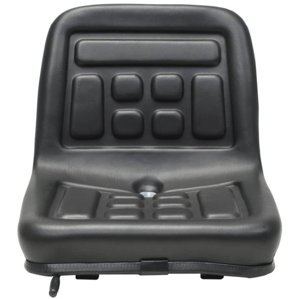 vidaXL Scaun universal de tractor Negru