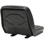 vidaXL Scaun universal de tractor Negru vidaXL Scaun universal de tractor Negru