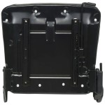 vidaXL Scaun de tractor și stivuitor cu spătar reglabil, negru vidaXL Scaun de tractor și stivuitor cu spătar reglabil, negru