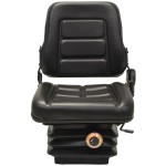 vidaXL Scaun cu suspensie, spătar reglabil pentru tractor și stivuitor vidaXL Scaun cu suspensie, spătar reglabil pentru tractor și stivuitor