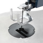 vidaXL Set mașină de tăiat, 108 piese, 125 W, 252 mm