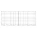 vidaXL Coș gabion, 85 x 30 x 200 cm, oțel galvanizat