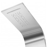 vidaXL Sistem panou de duș curbat, oțel inoxidabil vidaXL Sistem panou de duș curbat, oțel inoxidabil
