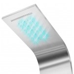 vidaXL Sistem panou de duș curbat, oțel inoxidabil vidaXL Sistem panou de duș curbat, oțel inoxidabil
