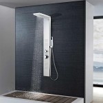 vidaXL Sistem panel de duș, pătrat, oțel inoxidabil vidaXL Sistem panel de duș, pătrat, oțel inoxidabil