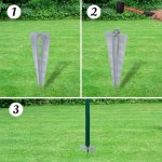 vidaXL Euro gard, verde, 10 x 1 m, oțel vidaXL Euro gard, verde, 10 x 1 m, oțel