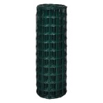 vidaXL Euro gard, verde, 10 x 1,7 m, oțel vidaXL Euro gard, verde, 10 x 1,7 m, oțel