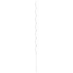 vidaXL Spirale pentru suport plante, 50 buc., 170 cm, oțel galvanizat vidaXL Spirale pentru suport plante, 50 buc., 170 cm, oțel galvanizat
