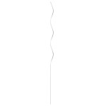 vidaXL Spirale pentru suport plante, 50 buc, 110 cm, oțel galvanizat vidaXL Spirale pentru suport plante, 50 buc, 110 cm, oțel galvanizat