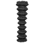 vidaXL Gard plasă de sârmă, gri, 25 x 1,5 m, oțel vidaXL Gard plasă de sârmă, gri, 25 x 1,5 m, oțel