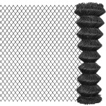 vidaXL Gard plasă de sârmă, gri, 25 x 1,5 m, oțel vidaXL Gard plasă de sârmă, gri, 25 x 1,5 m, oțel