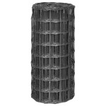 vidaXL Euro gard, gri, 10 x 0,8 m, oțel