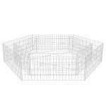 vidaXL Strat înălțat gabion hexagonal, 200 x 173 x 40 cm