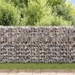 vidaXL Coș gabion, 120 x 30 x 100 cm, oțel galvanizat