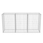 vidaXL Coș gabion, 200 x 50 x 100 cm, oțel galvanizat