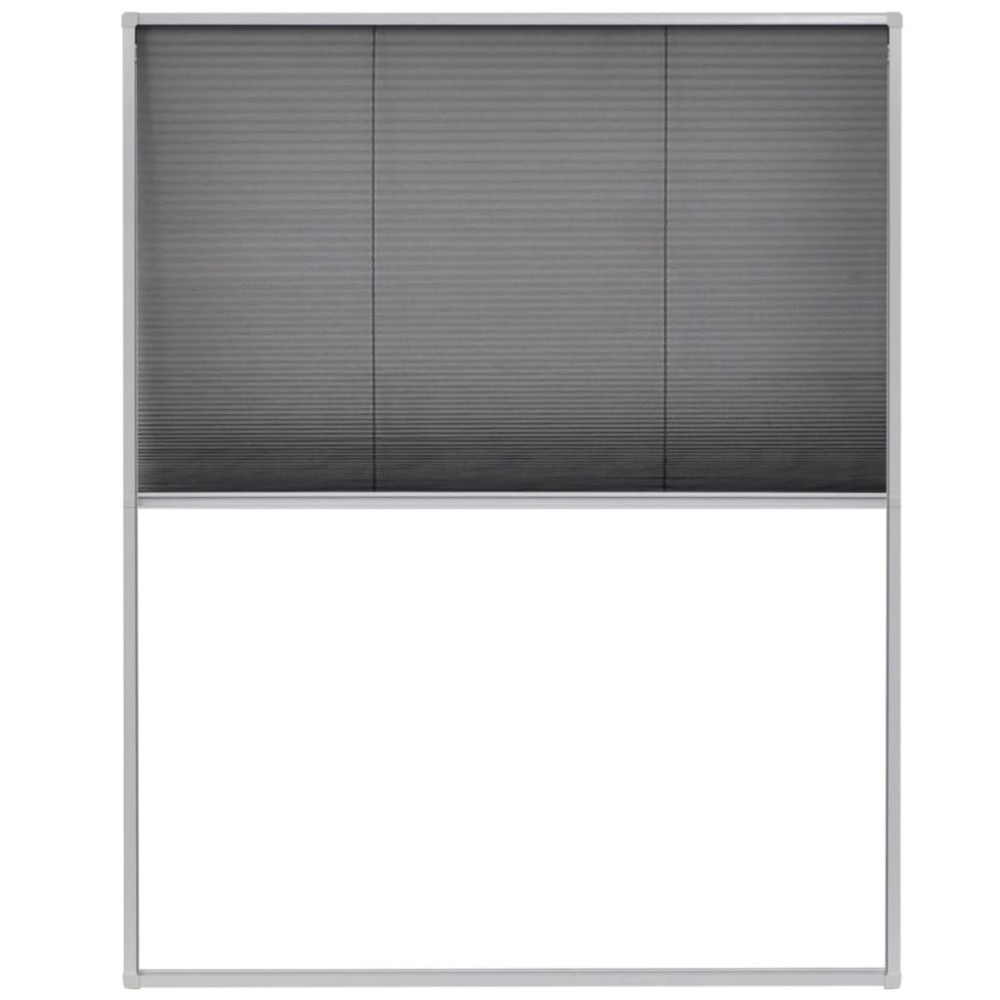 vidaXL Ecran insecte pentru ferestre, aluminiu, 80x100 cm
