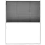 vidaXL Ecran insecte pentru ferestre, aluminiu, 80x100 cm vidaXL Ecran insecte pentru ferestre, aluminiu, 80x100 cm