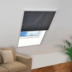 vidaXL Ecran insecte pentru ferestre, aluminiu, 80x100 cm vidaXL Ecran insecte pentru ferestre, aluminiu, 80x100 cm