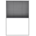 vidaXL Ecran insecte pentru ferestre, aluminiu, 80x120 cm vidaXL Ecran insecte pentru ferestre, aluminiu, 80x120 cm