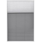 vidaXL Ecran insecte pentru ferestre, cu umbrar, aluminiu, 80x120 cm vidaXL Ecran insecte pentru ferestre, cu umbrar, aluminiu, 80x120 cm