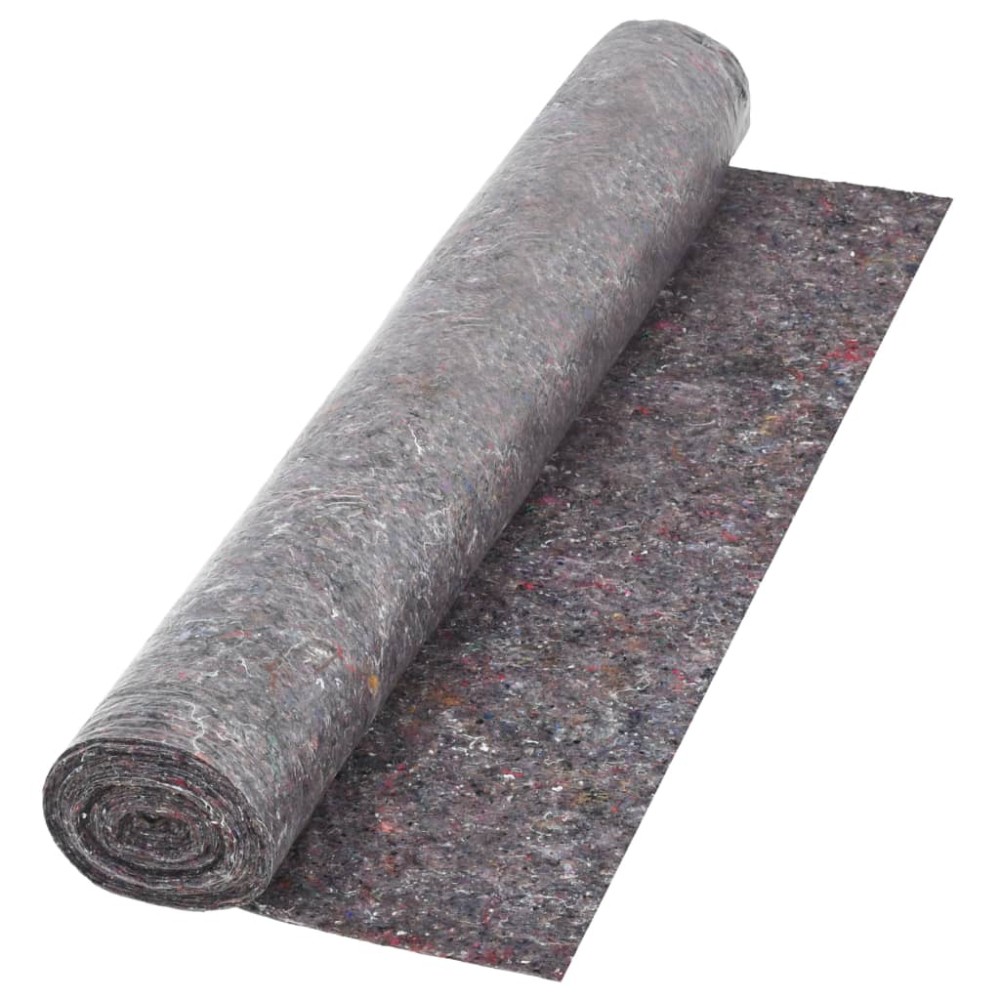 vidaXL Protecție antiderapantă podea zugravi, 50 m, 180 g/m², gri