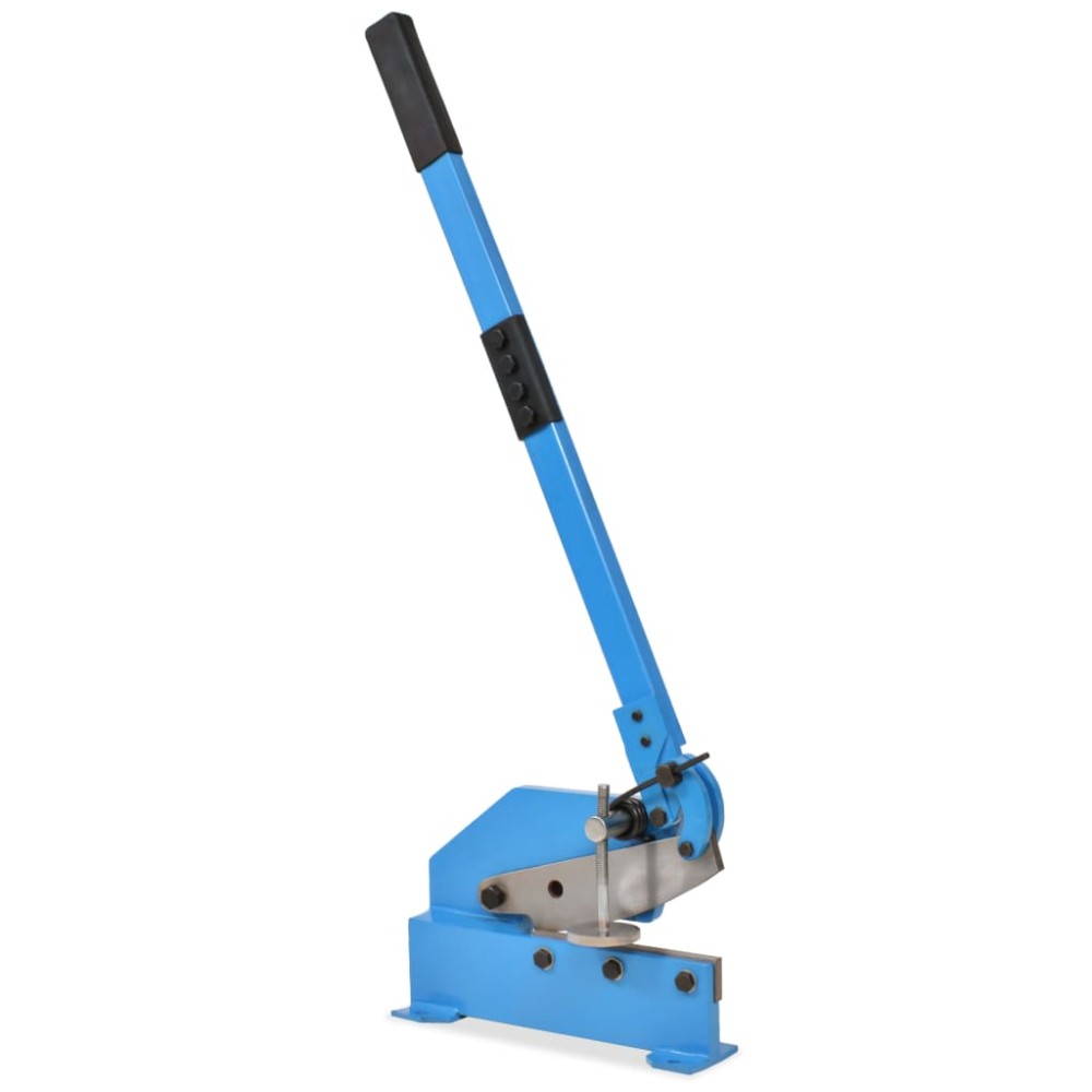 vidaXL Foarfecă cu pârghie pentru metal, 200 mm, albastru