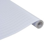 vidaXL Folie fereastră, design sablat cu dungi, 0,9 x 5 m, PVC vidaXL Folie fereastră, design sablat cu dungi, 0,9 x 5 m, PVC