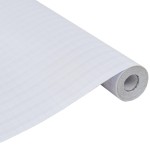 vidaXL Folie fereastră, design sablat cu dungi, 0,9 x 10 m, PVC vidaXL Folie fereastră, design sablat cu dungi, 0,9 x 10 m, PVC
