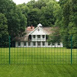 vidaXL Gard Euro, verde, 20 x 1,2 m, oțel vidaXL Gard Euro, verde, 20 x 1,2 m, oțel