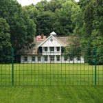 vidaXL Gard Euro, verde, 20 x 1 m, oțel vidaXL Gard Euro, verde, 20 x 1 m, oțel
